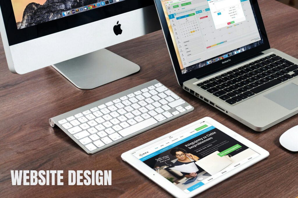 Economic development website design