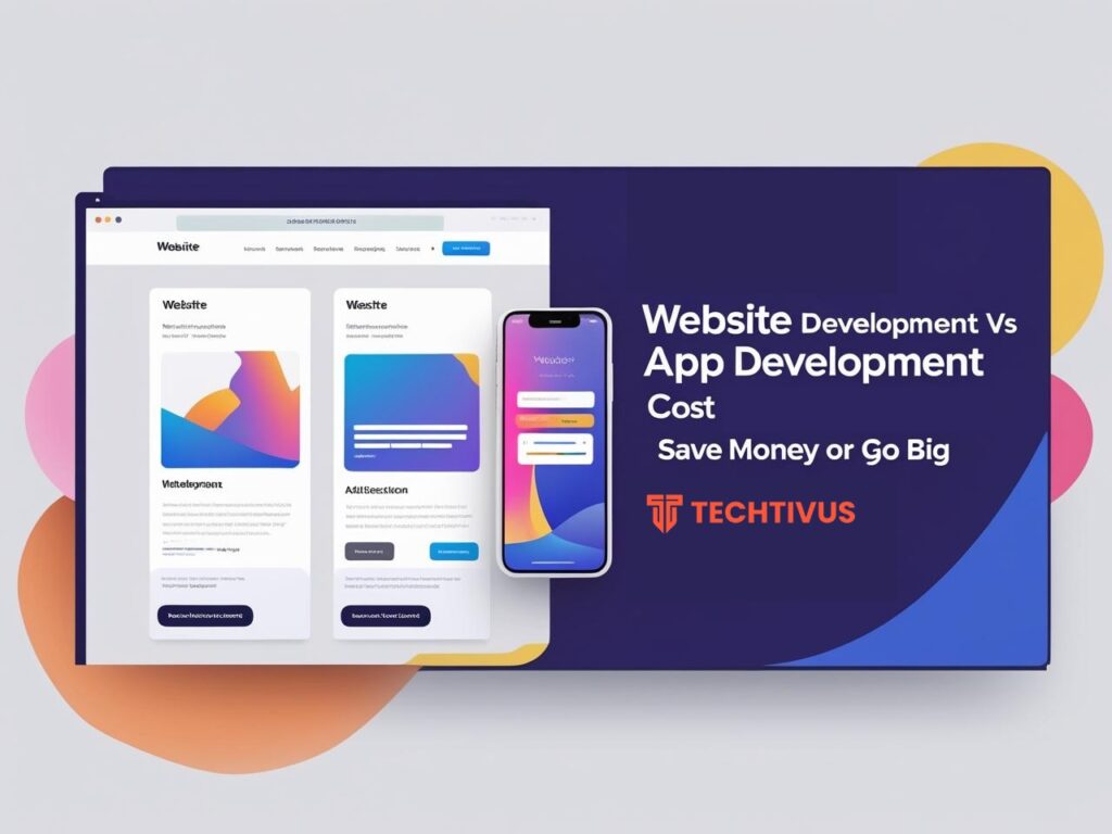Website Development Vs App Development Cost - Save Money or Go Big