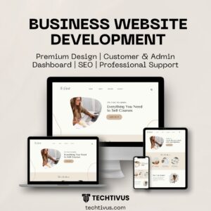 Business Website Development by Techtivus
